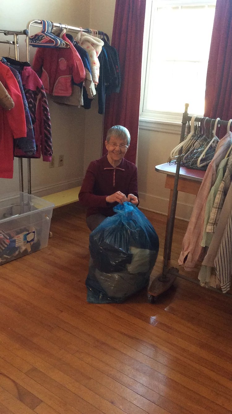 Sister Aldona with clothes.jpeg